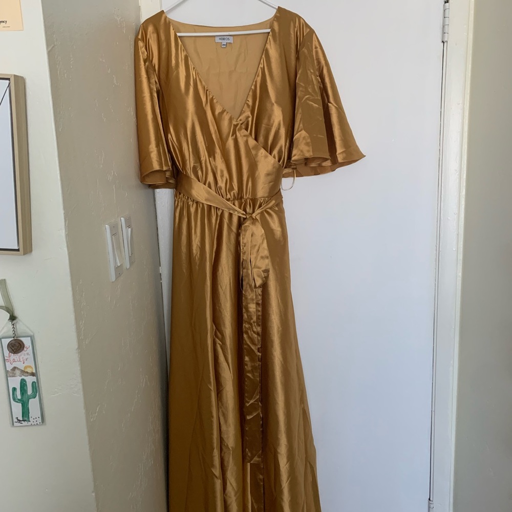 Hebeos Formal wrap dress